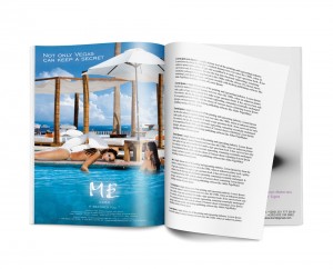 Diseño de anuncio publicitario - ME CABO Hotel - Cabo San Lucas